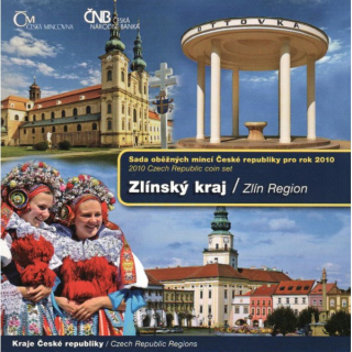 Česká republika, Sada oběžných mincí 2010 - Zlínský kraj