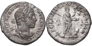 Řím císařství, Elagabalus 218 - 222, AR Denár