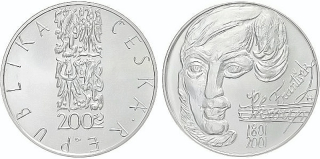 Česká republika, 200 Kč 2001, běžná kvalita, František Škroup