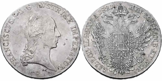 František II. 1792 - 1835, Tolar konvenční 1821 C