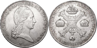 František II. 1792 - 1835, Tolar křížový 1794 M