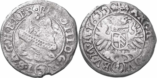 Ferdinand II. 1619-1637, 3 Krejcar 1633