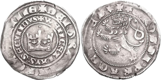 Václav II., 1238 - 1305, Pražský groš