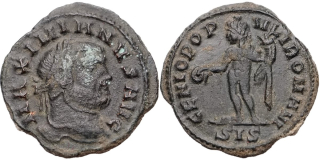 Řím císařství, Maximianus 285-310, AE Denár