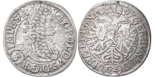Leopold I. 1657 - 1705, 3 Krejcar 1697