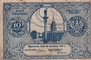 Polsko, 110 Groszy 1924