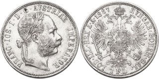 František Josef I. 1848 - 1918, Zlatník 1887 