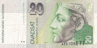 Slovensko, 20 Koruna 1993