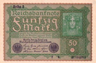 Německo, 50 Marek 1919