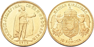 František Josef I. 1848 - 1918, 10 Koruna 1910 KB